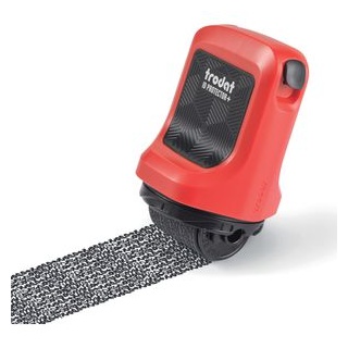 Trodat ID Protector+ – Datenschutz Rollstempel mit integriertem Paket- & Brieföffner