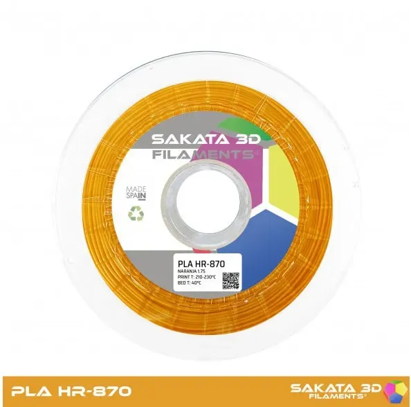 SAKATA 3D PLA INDEGO870 - orange, 1000g, 1,75mm