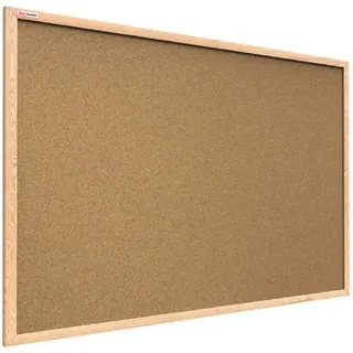 ALLboards Pinnwand mit Naturholzrahmen 120x90cm