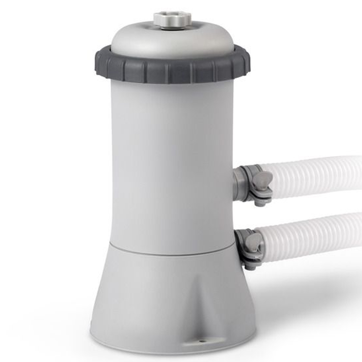 Intex 28604 Krystal Clear Cartridge Filter Pump - Pool Kartuschenfilteranlage - Grau, 2.006 l/h