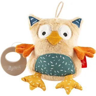 Sigikid 43376 - Baby Spieluhr Eule, Plüsch 12 cm