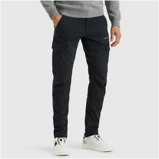 PME Legend Cargohose Nordrop Stretch Twill mit Logo Stickerei blau 36