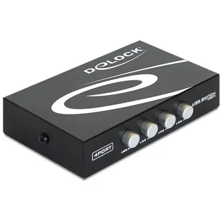 DeLock Umschalter USB 2.0 4 Port manuell