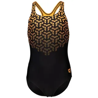 Arena Kinder Schwimmanzug GIRLS KIKKO V SWIMSUIT Black-Parrot 128