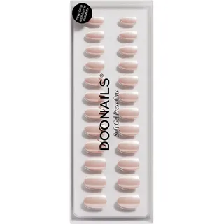 DOONAILS Soft Gel Press Ons Prosecco Short Round