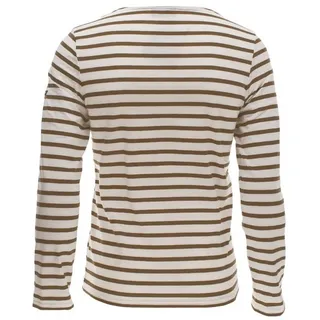 Saint James Langarmshirt 9858 Unisex Shirt Minquiers Modern mit Streifen aus Baumwolle S