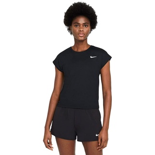 Nike Damen Ct Df Vctry T-Shirt, Black/Black, M