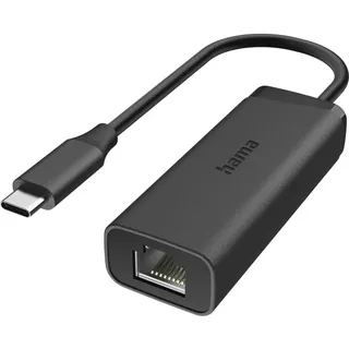 Hama Netzwerk-Adapter, USB-C-Stecker - LAN/Ethernet-Buchse, 2,5 Gigabit Ethernet