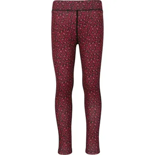 ZigZag Trainingstights Valerie mit coolem Allover-Print rot 116