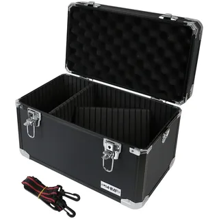 HMF 14801-02 Alu Transportkoffer, Aufbewahrungskoffer, individuelle Facheinteilung, 40 x 27,5 x 23,5 cm