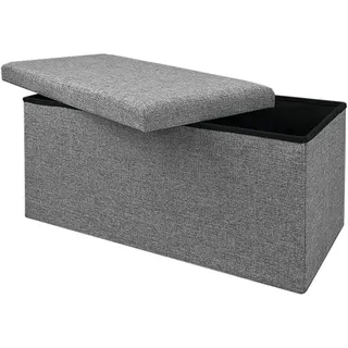 Gartenbank Faltbare Sitzbank mit Stauraum.