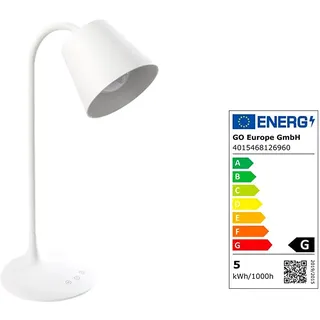 GENIE Schreibtischlampe mit Akku