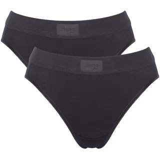 SLOGGI Double Comfort Tai 2P Schwarz 42
