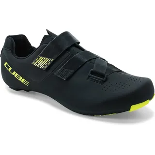 Cube Rd Sydrix Rennradschuhe - Black / Lime - EU 47