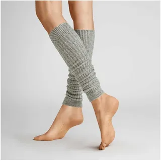 Hudson Damen Stulpe Winter Rib wärmend Silber 0502 ONESIZE