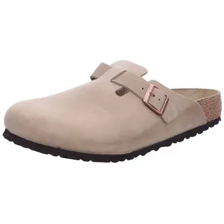 Birkenstock Boston Nubukleder geölt tabacco brown 41