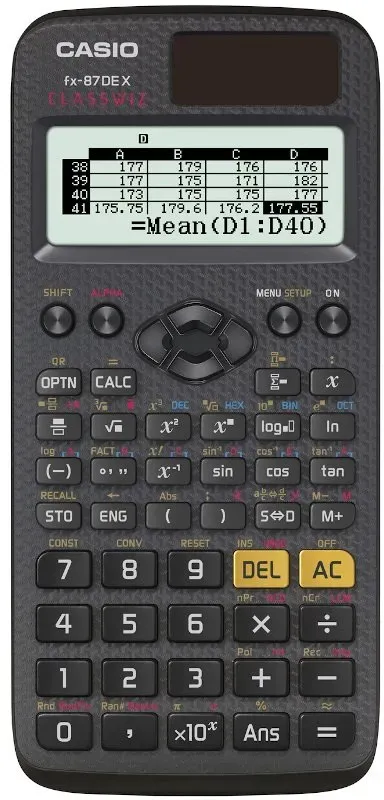 Casio FX-87DE X Schulrechner