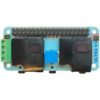 RASPIAUDIO Audio DAC Hat Sound Card for Raspberry PI4 All Models Pi Zero / Pi3 / Pi3B / Pi3B+ / Pi2 / Better Quality Than USB