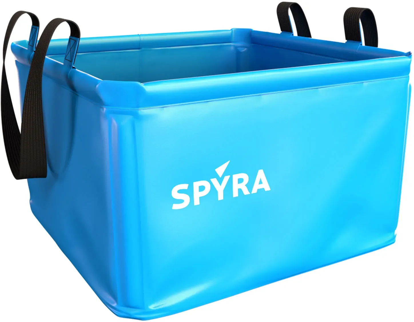 SPYRA SpyraBase Blau | faltbare Wasserbasis 30 x 30 x 18 cm | 15 Liter Volumen