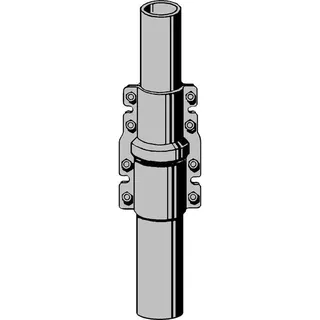 Kathrein ZSD 48 Antennenmast (Diverse), TV Zubehör, Silber
