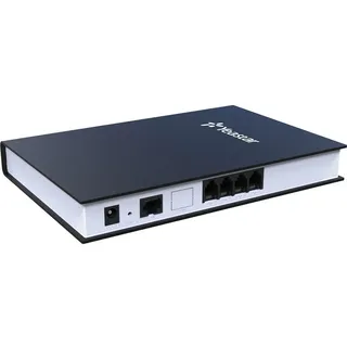 Yeastar Gateway TA400 VoIP-Analog Gateway 4 FXS, Telefon, Schwarz