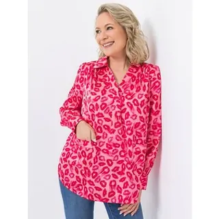 KILIAN KERNER SENSES Bluse, Langarm Manschette aufgesetzte Taschen leger weit