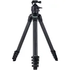 Rollei Lion Rock Pro Instinct inkl. Stativkopf (Carbon, Metall), Stativ, Schwarz