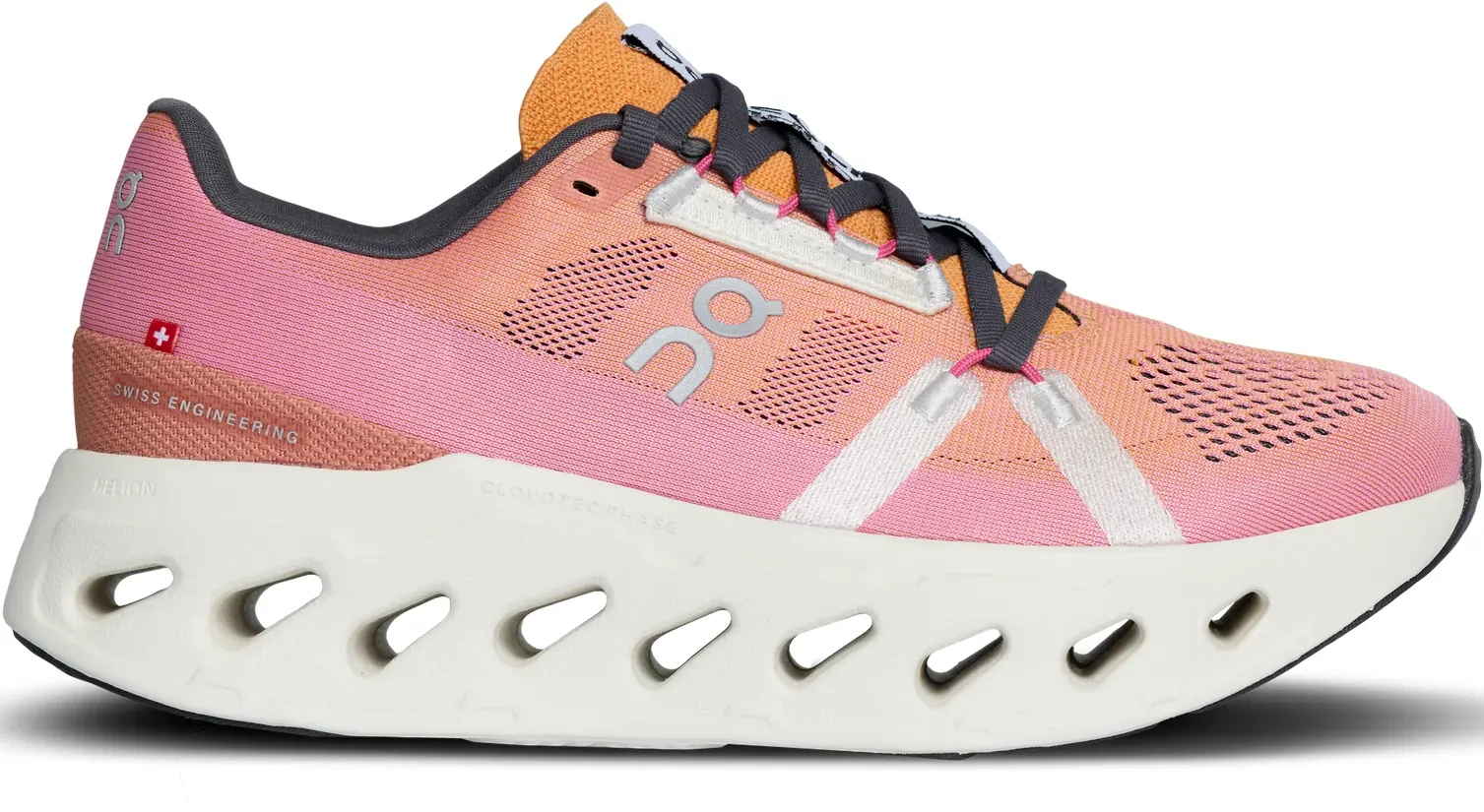 Mode&Accessoires ON ON Damen Sportschuhe/Sneaker Cloudeclipse Tangerine / Ivory - Tangerine / Ivory - 40,5