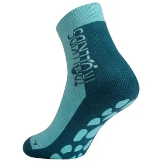 TROLLKIDS Socken Anti Slip Socks Teal-Blau/Wasserblau blau 31-34