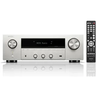 Denon DRA-900H 2.2-Kanal 145W 8K-AV-Verstärker mit HEOS Built-in, - Silber