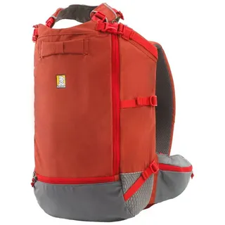 Ruffwear Hitch Hiker Hundegeschirr inkl. Rucksack (Größe XXS, rot)