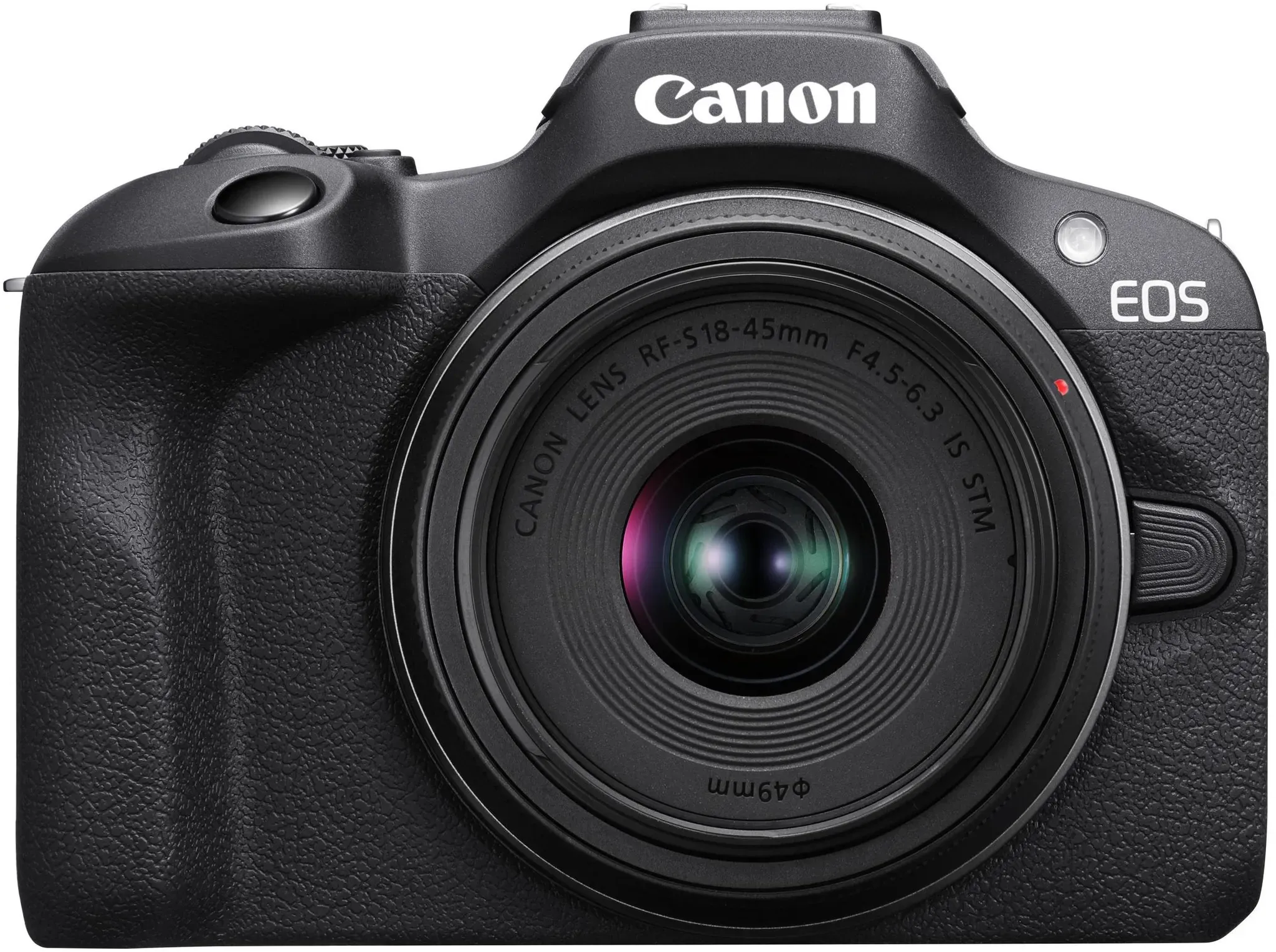Canon EOS R100 Kit (18 - 45 mm, 24.10 Mpx, APS-C / DX), Kamera, Schwarz
