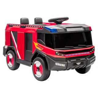 Hecht Elektro-Kinderauto Feuerwehrauto rot (51817)