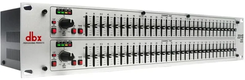 DBX 231S Grafischer Equalizer, 2x 31-Band