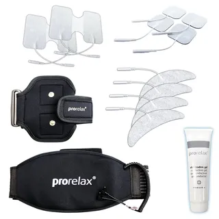 prorelax - Umfangreiches Zubehör-Set für TENS und EMS-Geräte
