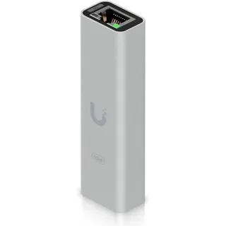 UBIQUITI networks Ubiquiti UACC-ADAPTER-RJ45-USBC-5GE RJ45 auf USB-C 1x Netzwerkadapter, Grau, Schwarz,