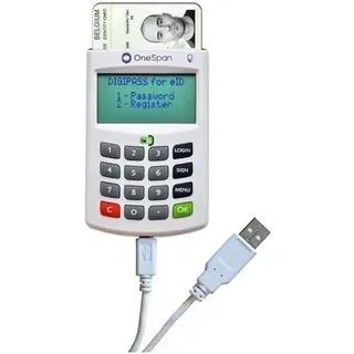 OneSpan Vasco Digipass 870 Kartenleser CCID RSA HDD 1.4 Secoder 3G Chiptan Firmware-Update USB ChipTAN