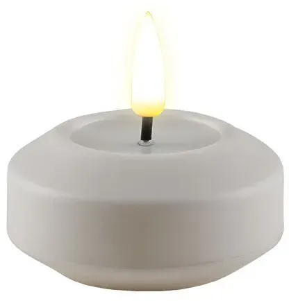 Schwimmendes Maxi Teelicht LED weiß