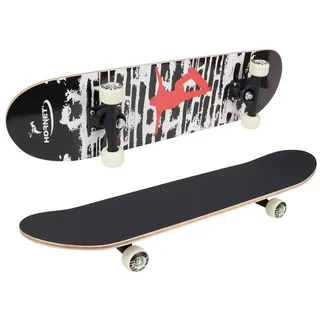 Hudora Hornet Skateboard ABEC 1, Skate weiß