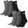 Short Sportsocken 6-Pack grau mix 35-38