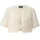 Festiver Kurzarm-Bolero Beige 44