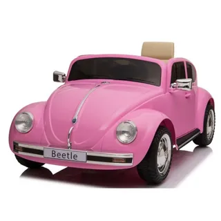 TPFLiving Elektro-Kinderauto Volkswagen Beetle pink