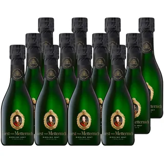 Fürst von Metternich Riesling Sekt Trocken, (12 x 0,2 l)