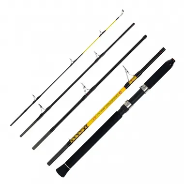 WFT Meeresrute Never Crack Travel Heavy Spin (5-tlg.) Heavy Spin, Heavy Spin / 260cm 100-400g