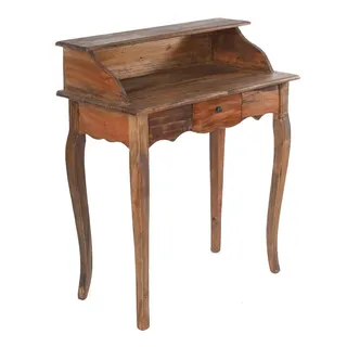 DESIGN DELIGHTS SEKRETÄR Braun, Holz, 80x92x40 cm, Arbeitszimmer, Schreibtische, Sekretäre