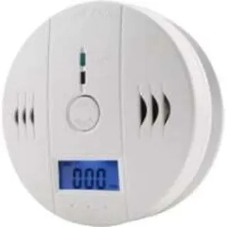 Rauchmelder Kohlenmonoxidmelder Alarm co Melder Alarmsensor mit lcd Display Speicherfunktion Batteriebetrieben für Zuhause Schlafzimmer Wohnzimmer