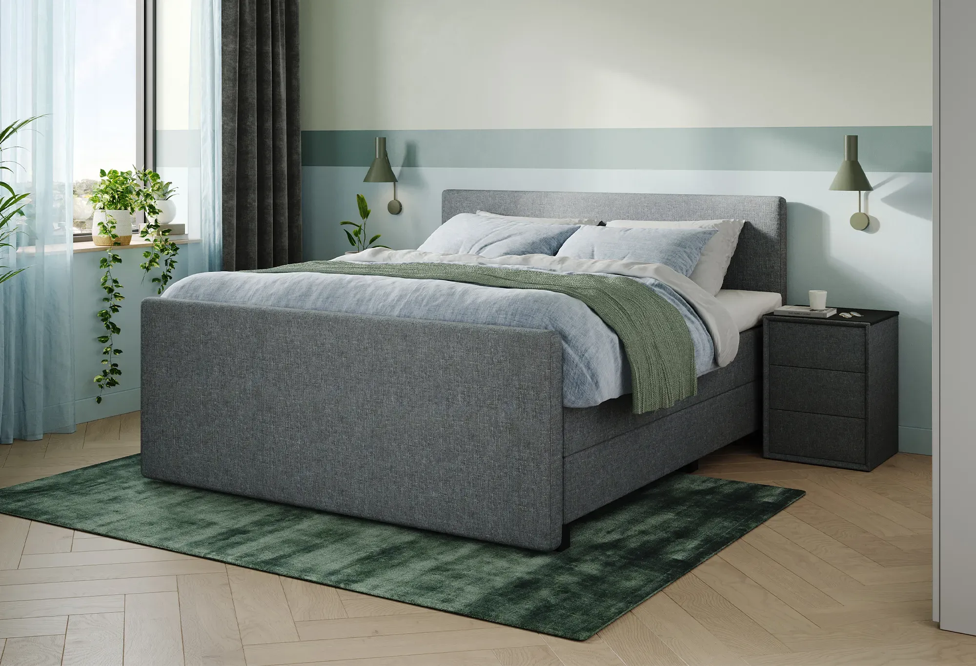 Boxspringbett Home 180 - Atelier
