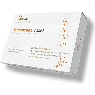 Labssy Gonorrhoe Schnelltest für Zuhause – Tripper Selbsttest mit Ergebnis in 15 Min – CE-zertifiziert, 98,7% genau – Anonymer Heimtest