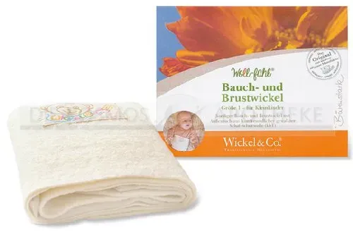 BAUCH- UND Brustwickel Gr.1 Kleink.Woll-fühl Wick. 1 St