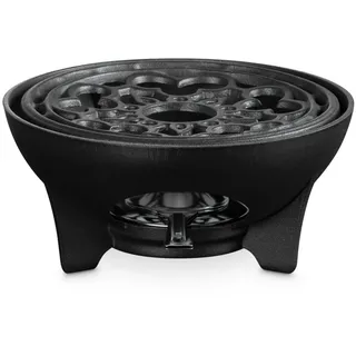 Le Creuset Rechaud Schwarz matt